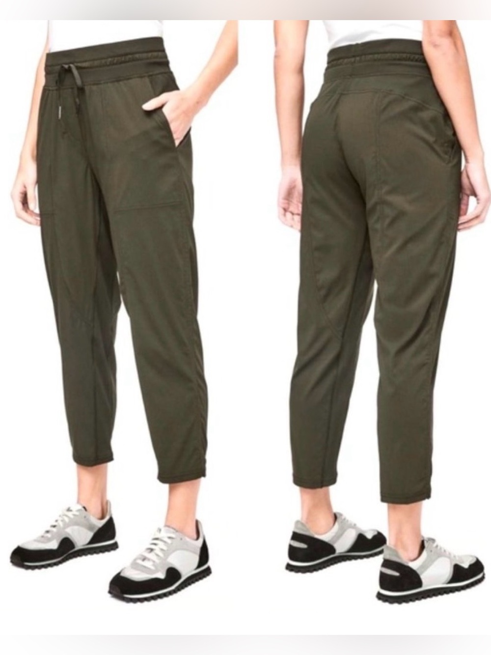 Lululemon Dance Studio Crop II Dark Olive